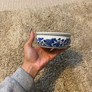 Vintage Blue and White Bowl